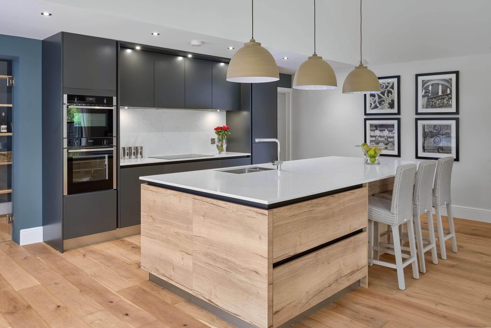 Kitchen renovation with island